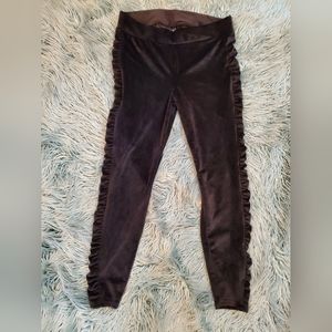 Velvet Legging with Side Ruching, Plus Size.